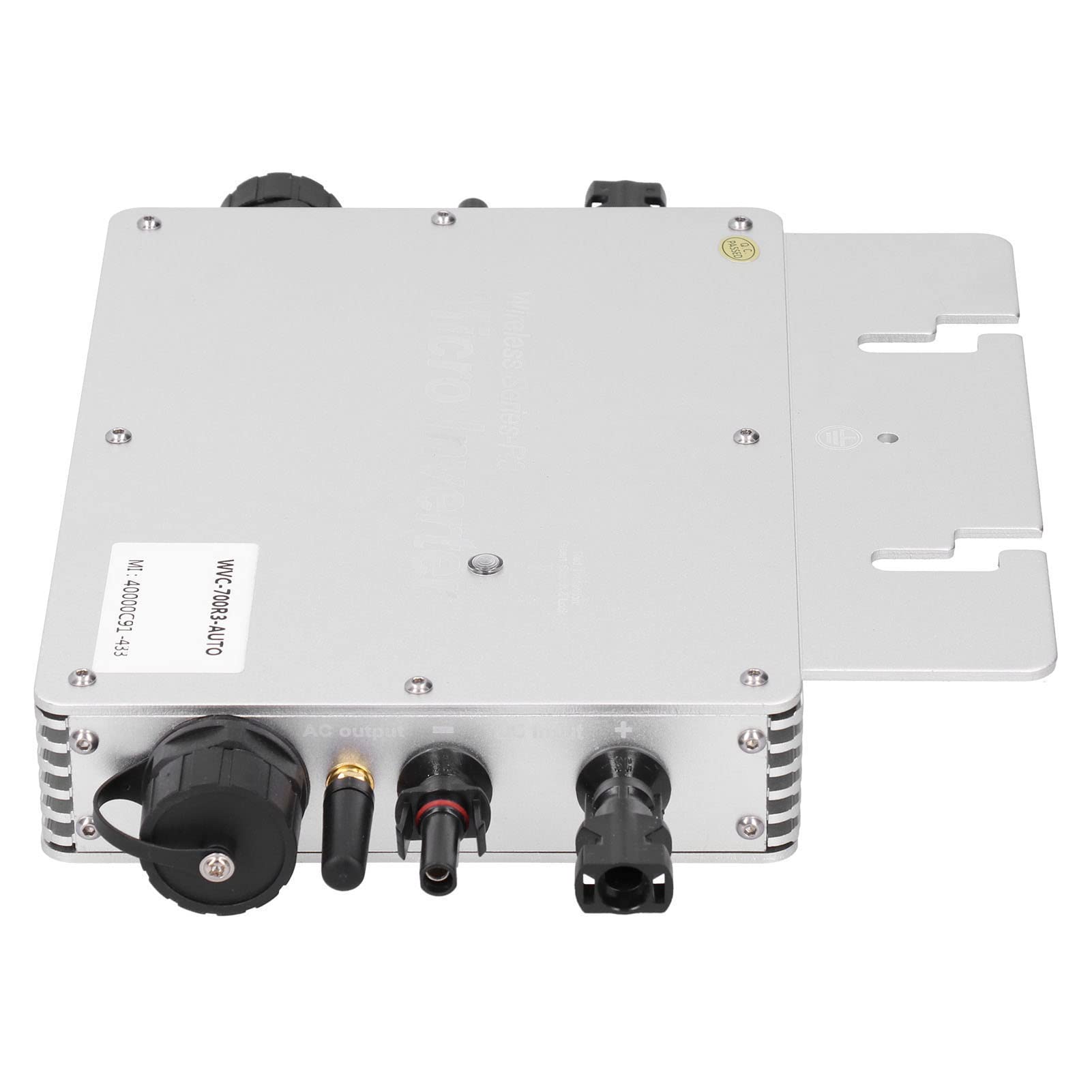 Inverter, WVC-700 Micro inverter collegato alla rete solare Controllo Wi-Fi Identificazione automatica 120/230 V