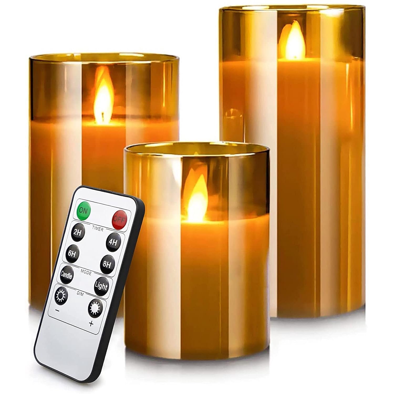 CASSOWARY® Flameless Led Candles with Remote Realistic Flickering Effect and Safe (Set-5, Amber) (B0CFBF4WRR) Amazon Price History, Amazon Price Tracker