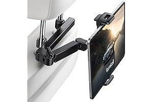 Lamicall Car Headrest Tablet Holder: Extensive Reach for Entertainment