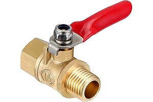 High-Performance 1/4 NPT Brass Ball Valve for Enhanced Airflow Management