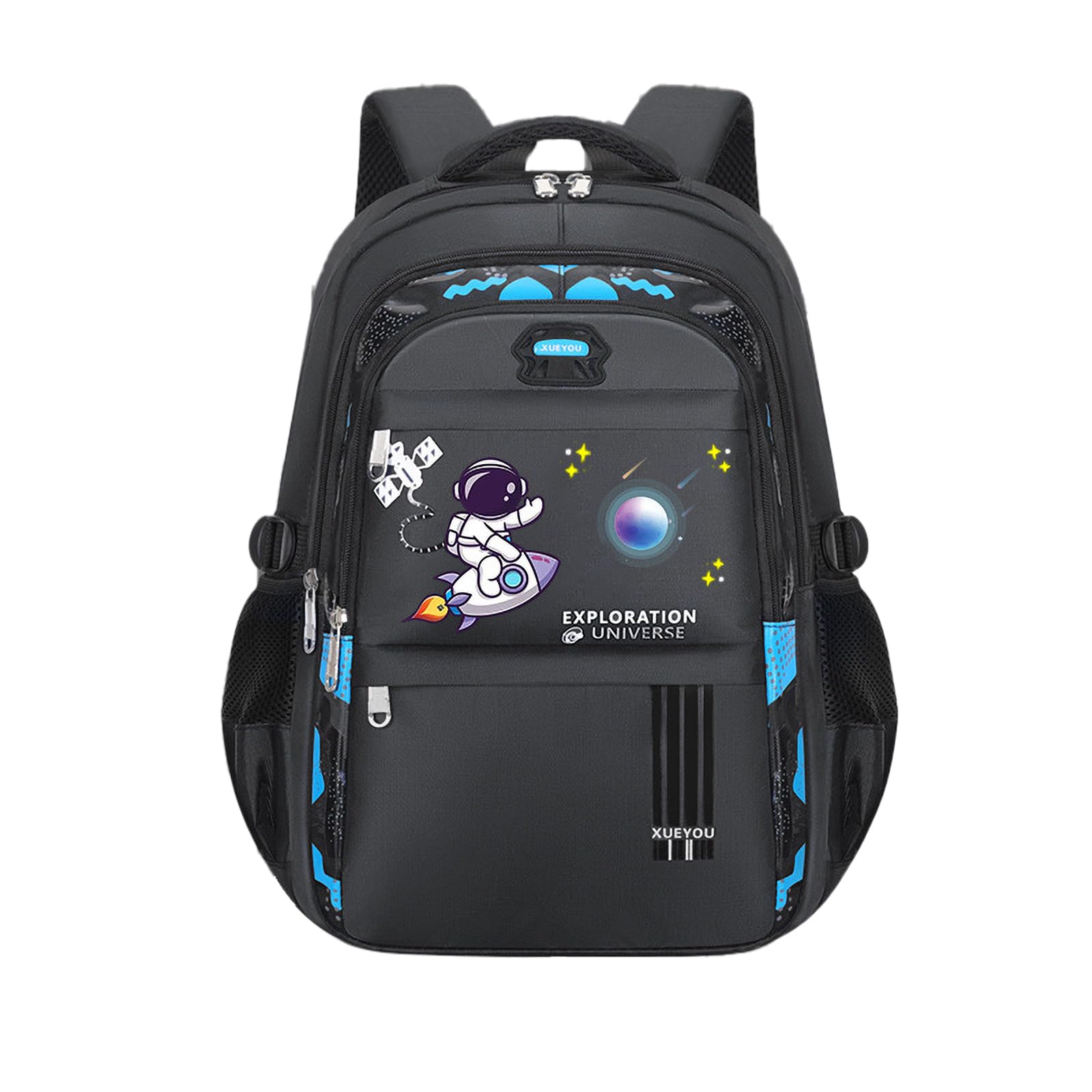 5-12 Year Kids' Backpacks, Schoolbags Waterproof Backpacks Child Book Bag Kids Shoulder Bag Satchel Knapsack with Reflective Strips for Safety