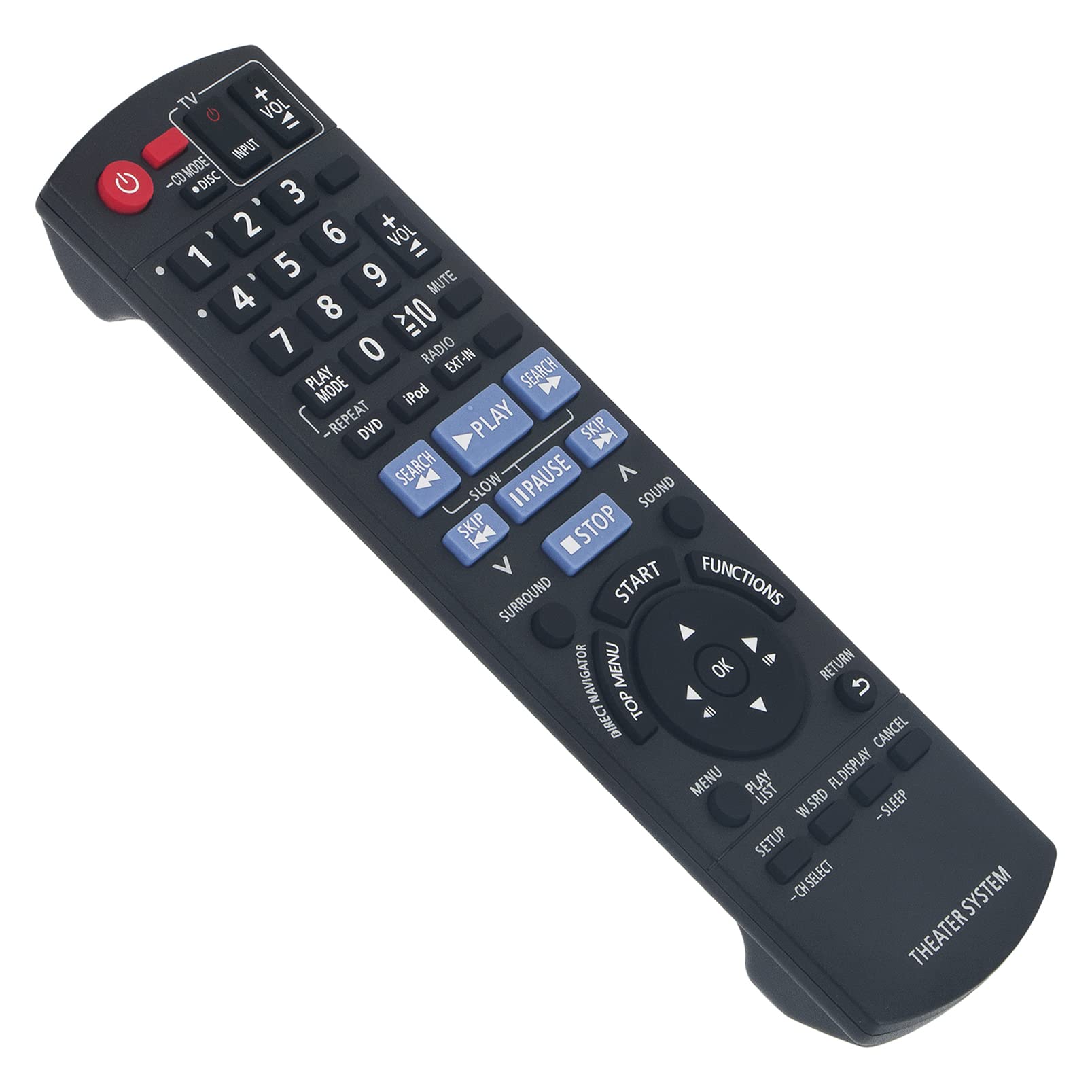 ALLIMITY N2QAYB001101 Remplacer la Télécommande adaptée à Panasonic Micro Audio System SA-PMX7 SC-PMX70 SC-PMX74 SC-PMX80 SC-PMX80 SA-PMX70BEB SC-PMX74 SC-PMX70 SCPMX100EGS SA-PMX82MEBK SCPMX74EG