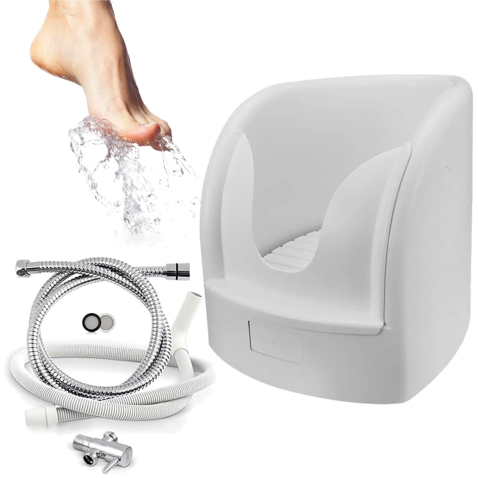 Amazon.co.jp: ペディキュアバス、イスラム教徒の足湯器、自動足洗浄 