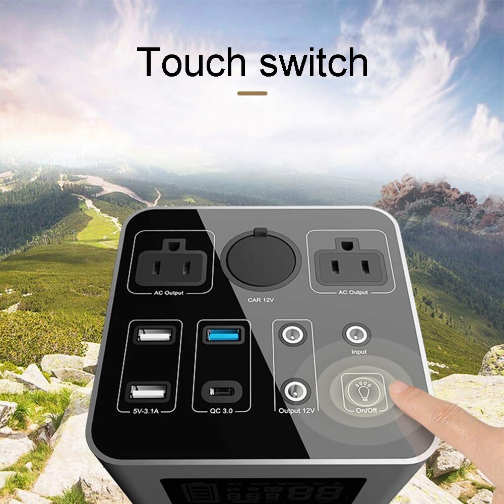 62500mah generatore Portatile Batteria al Litio Ricaricabile Pacchetto Generatore, 12V, Uscita USB off-Grid Alimentatore per CPAP Campeggio di Emergenza Backup