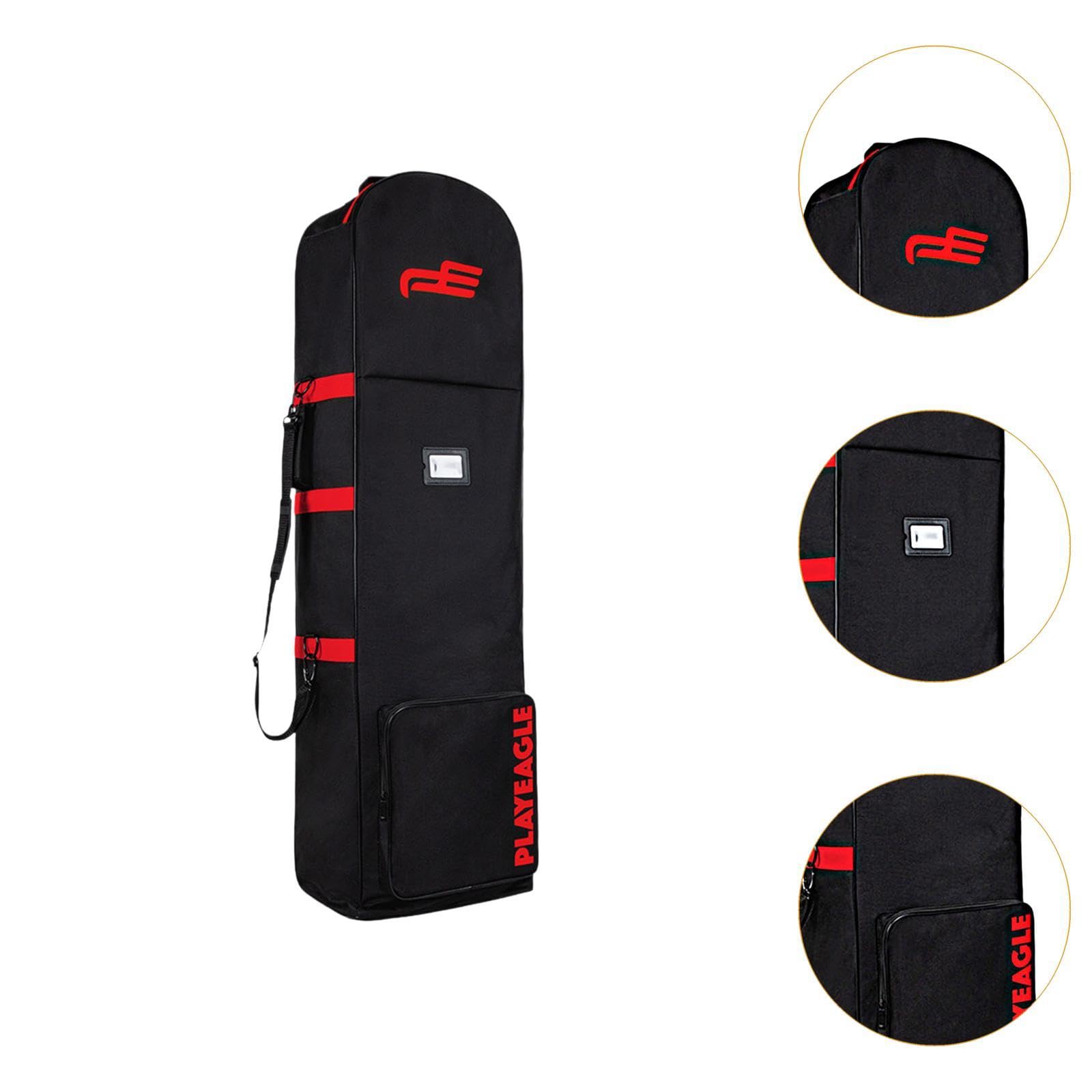 Sac de Transport pour Golf Milageto avec Roulettes, Housse de Protection pour Voyage Aérien