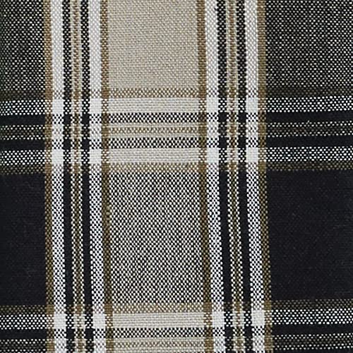 Set de 4 servilletas cuadradas gris de algodón miniatura 3