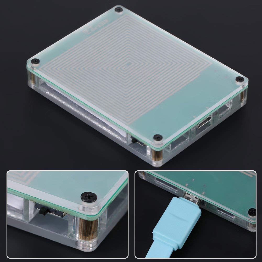Generador de pulsos, 1 PCS 7.83Hz generador de pulsos de Onda de Onda de frecuencia Ultra Baja, con Interruptor de Palanca de Trabajo, Cable USB y Destornillador, para HiFi o Sleep