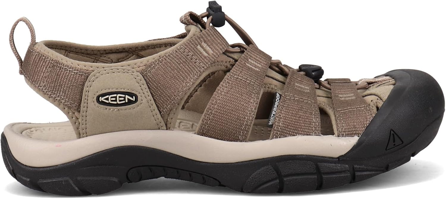 KEEN Mens Newport H2 Closed Toe Water Sandals 11 Brindle/Canteen