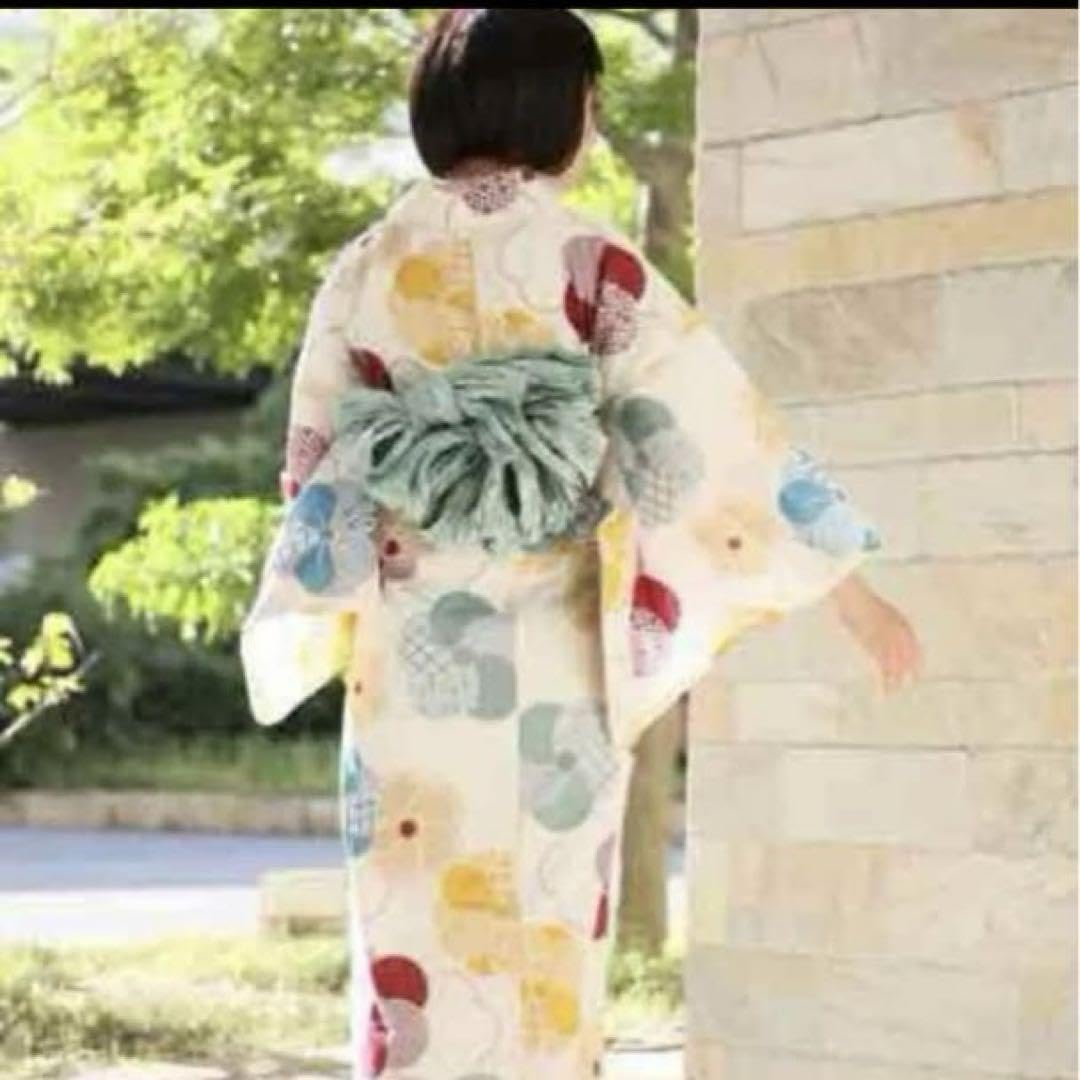 utatane ゆったり浴衣 utatane 浴衣 セット レディース ゆったりサイズ 3点セット