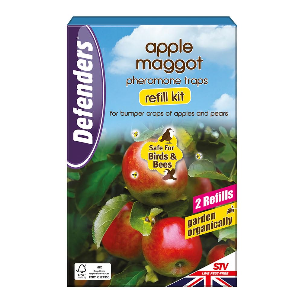 Stv International Light Defenders Apple Maggot Pheromone Trap Refill Kit – Twinpack For Bumper Crops Of Apples And Pears