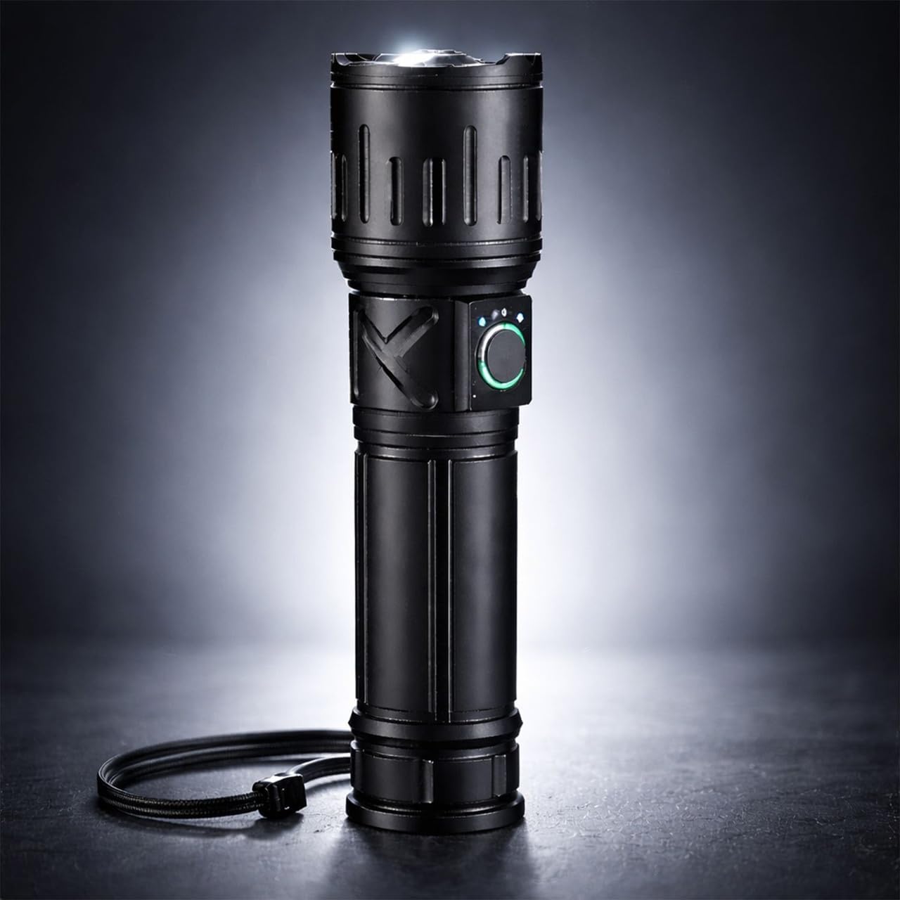 HOME EASE HP-378U Rechargeable LED Flashlight with USB Type-C Charging | High Power Long Range Torch Light | Heavy Duty Metal Body | Super Bright LED Torch for Outdoor, Camping, Security & Home Use-picture-25