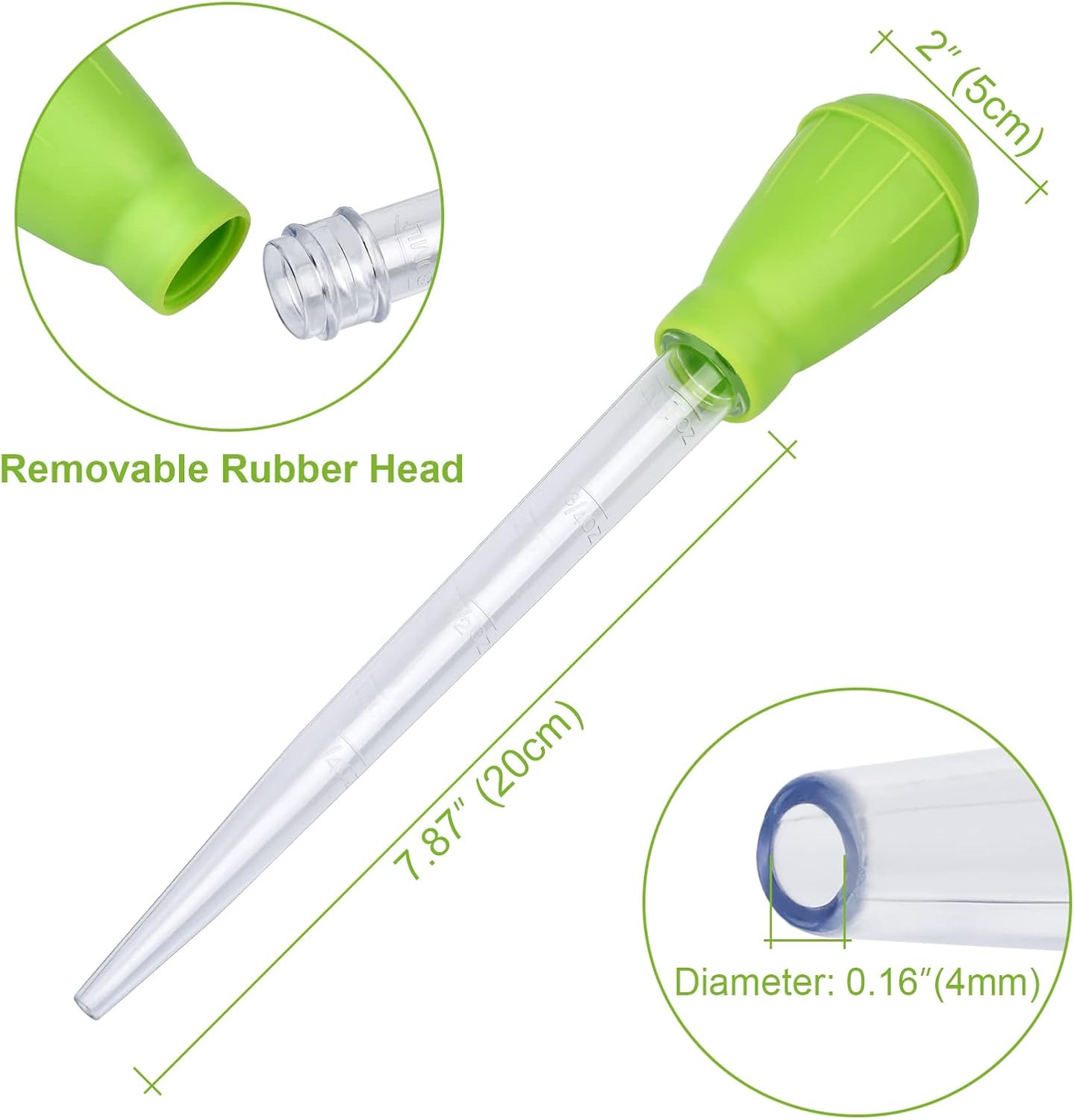 WEAVERBIRD 1PCS Coral Feeder,30ml Fish Feeder Pipette - Image 3
