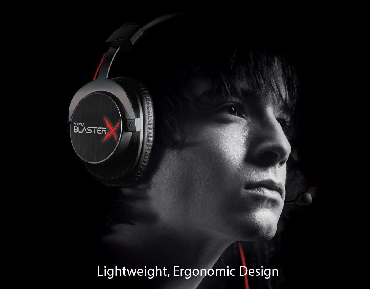 Creative Sound BlasterX H7 Tournament Edition HD 7.1 Surround Sound Gaming Headset