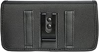 Vista 4 de Funda horizontal universal para teléfono celular con clip de cinturón para teléfono móvil - XL