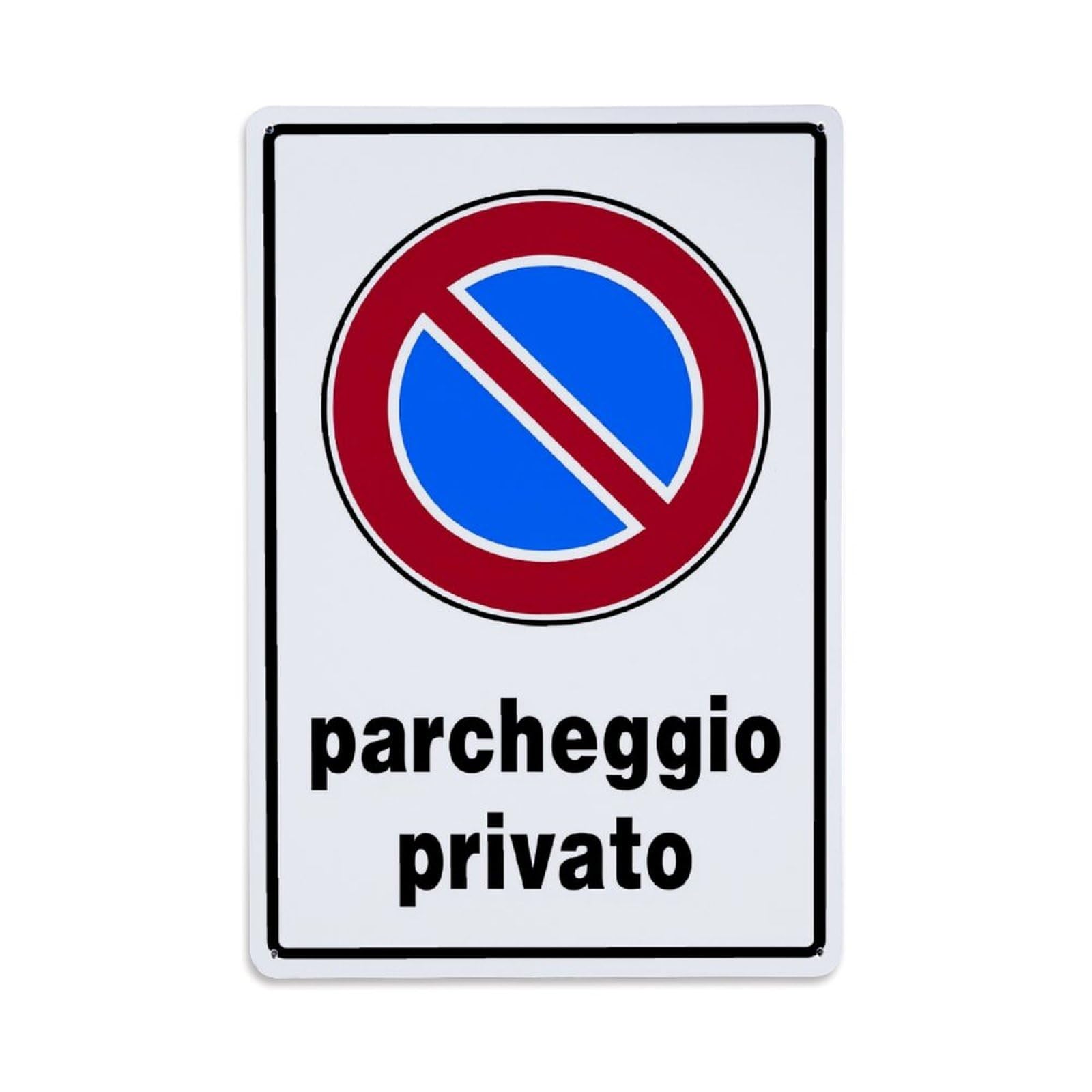 Lzwbntey Vintage No Parking Private Area Sign Metal Tin Sign Retro Wall Decor For Home Bar Garage Cafe, Indoor & Outdoor Decorative Metal Poster, 8X12 Inch