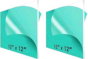 CALPALMY Acrylic Sheet for Cutting: 1/4" 12x12