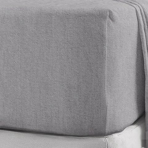 NIYS Luxury 100% Cotton Flannelette Fitted Sheet Cover