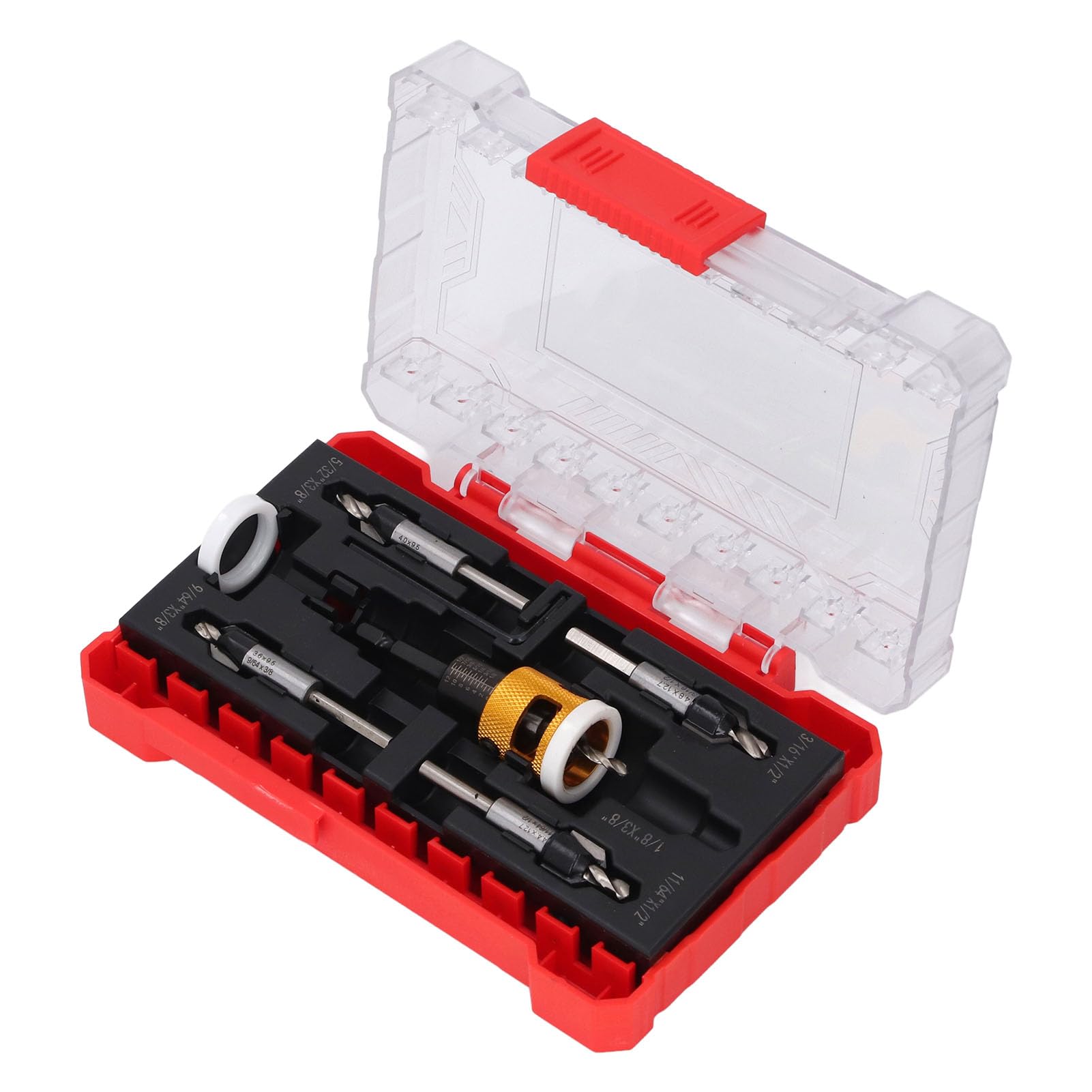 Conjunto de brocas de perforación de anticipación diseño resistente para la aplicación versátil de carpintería