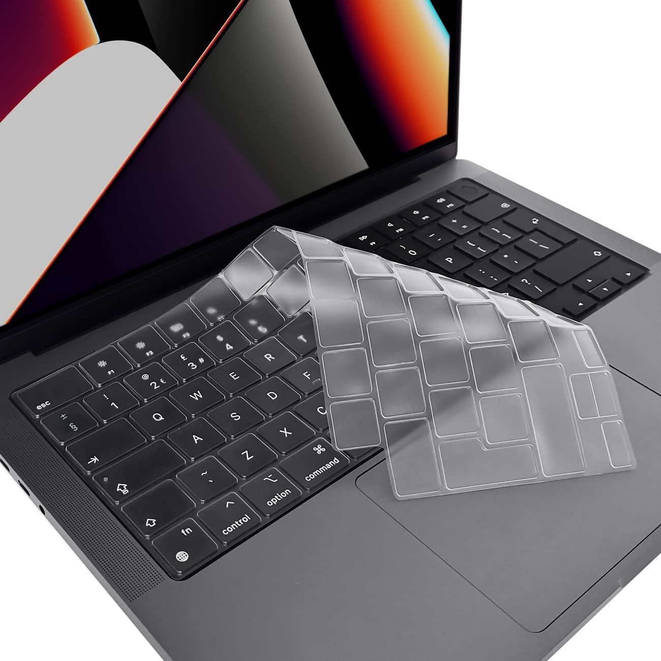 Gofine Keyboard Cover for 2025-2021 MacBook Air 13 inch M4-M3-M2 Chip [A3240 A3113 A2681]-image-40