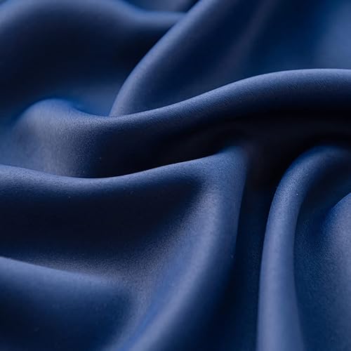 Miniatura 7 de Cortinas opacas 100% para ventana de dormitorio, 72 pulgadas de largo, juego de 2 paneles con ojales, ahorro de energía, reducción de ruido,