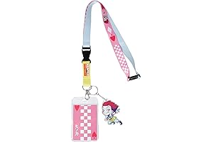 Hunter X Hunter Hisoka Keychain with Badge Holder Breakaway