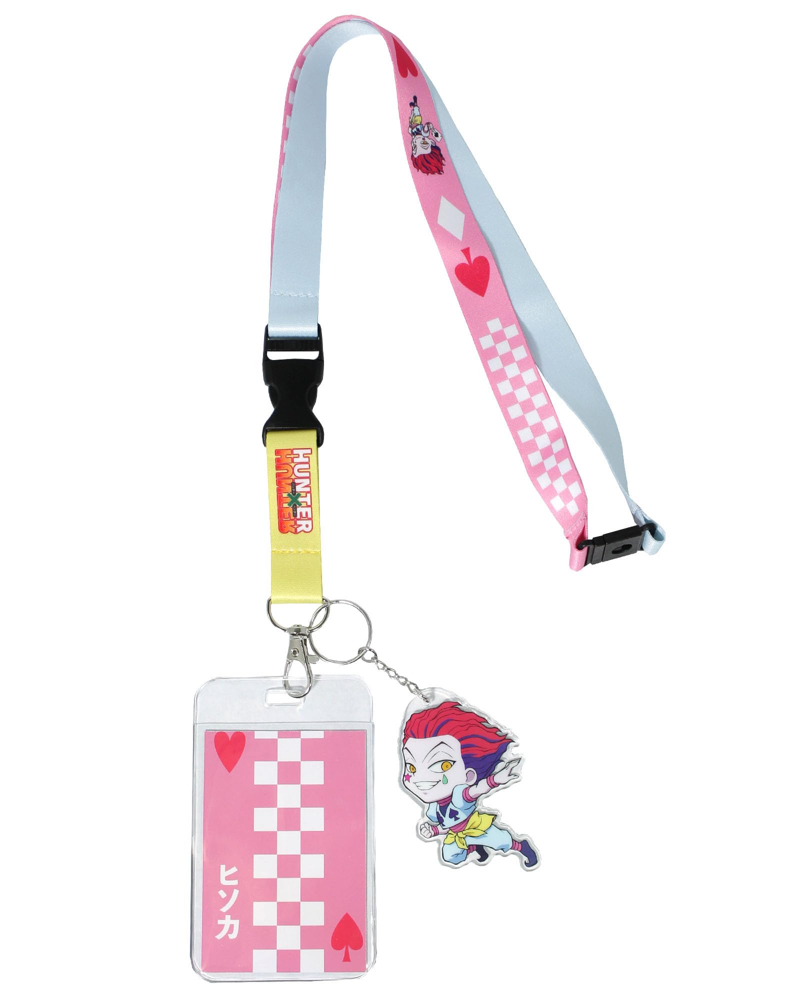 ストラップ　HUNTER×HUNTER Hunter × Hunter Hisoka Rubber Strap Keychain Charm Authentic