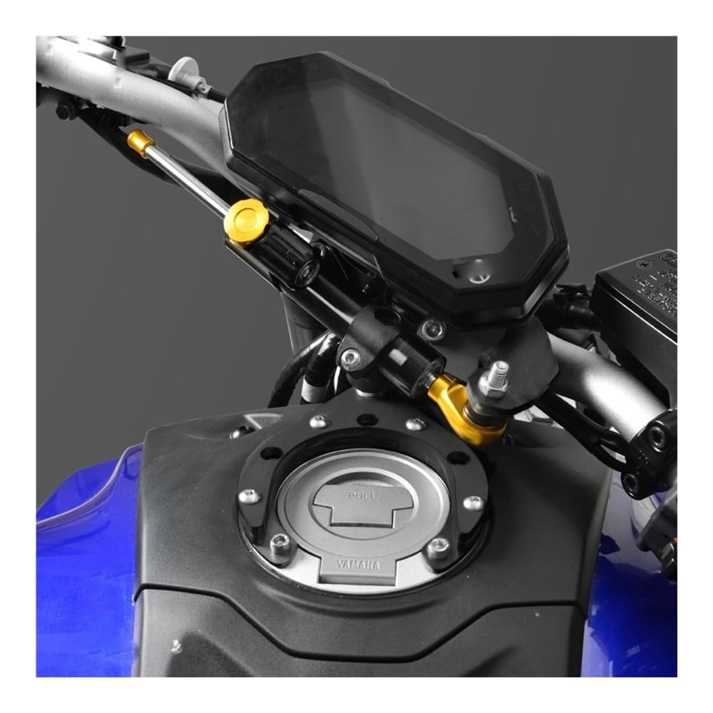 Estabilizador De Dirección Para MT-07 2021-2024 Motocicletas Estabilizador De Dirección Ajustable Soporte Amortiguador Kit Montaje Accesorios