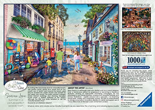 Ravensburger Down the Lane No.3 Seaview Lane 1000 Piece Jigsaw Puzzles for Adults and Kids Age 12 Years Up - Image 3