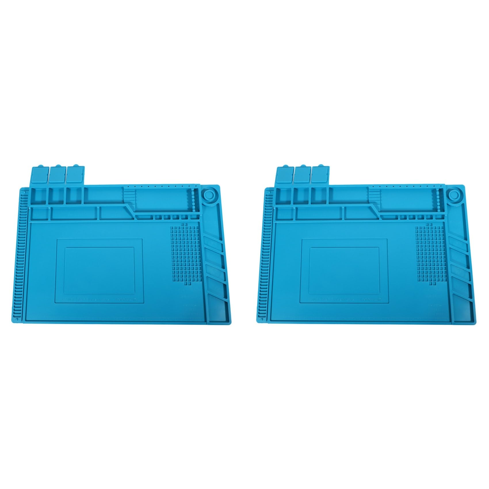 Jnchdghwa Blue 2X Esd Heat Insulation Working Mat Heat- Bga Soldering Station Repair Insulation Pad Insulator Pad