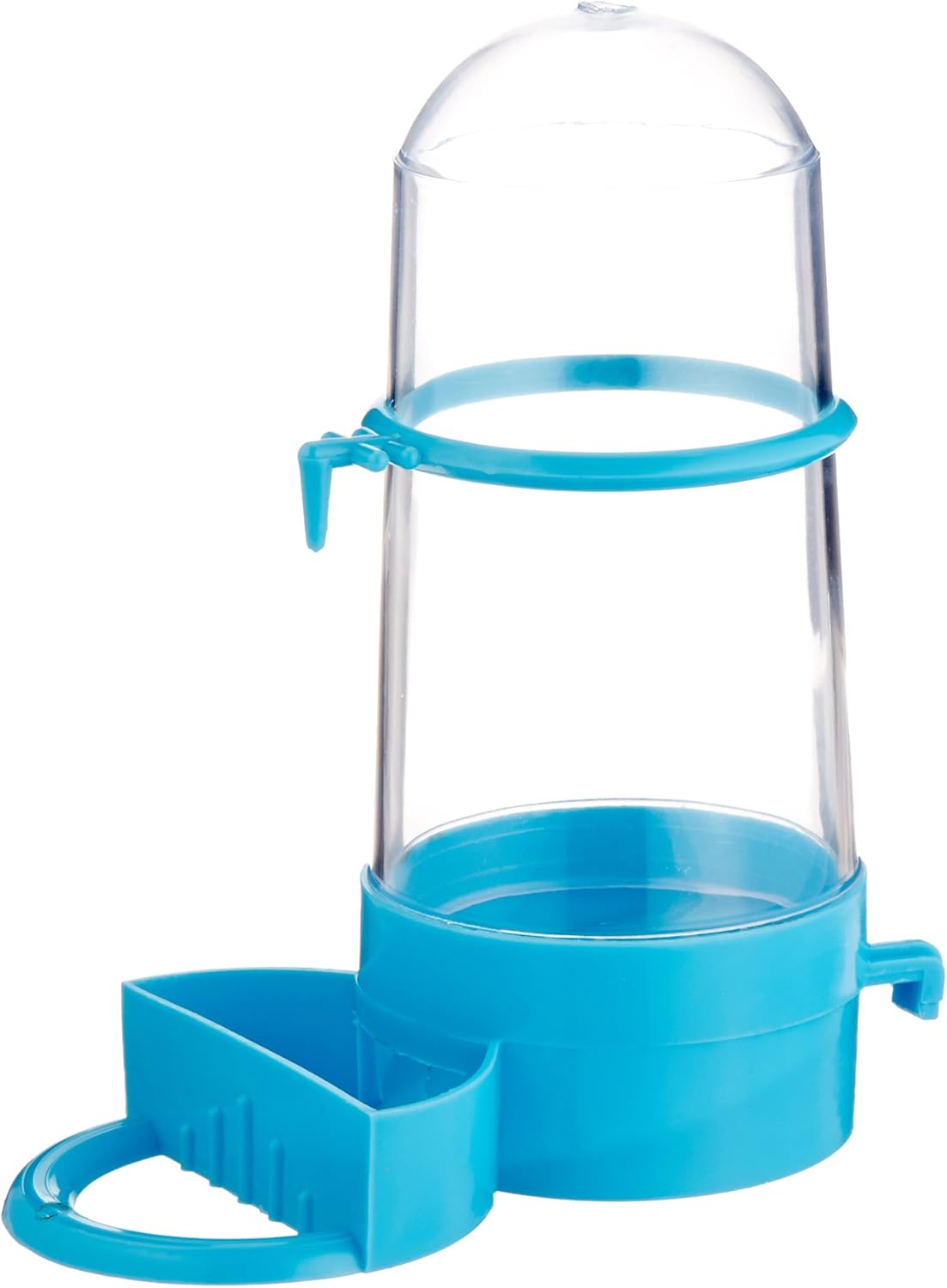 Prevue Pet Products BPV1187 Plastic Fountain Feeder Cup for Small Animals, Jumbo, Clear