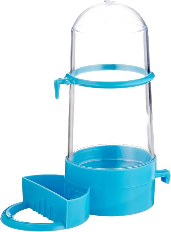Prevue Productos para Mascotas BPV1187 Copa Alimentadora de Plástico para Pequeños Animales, Jumbo, Transparente