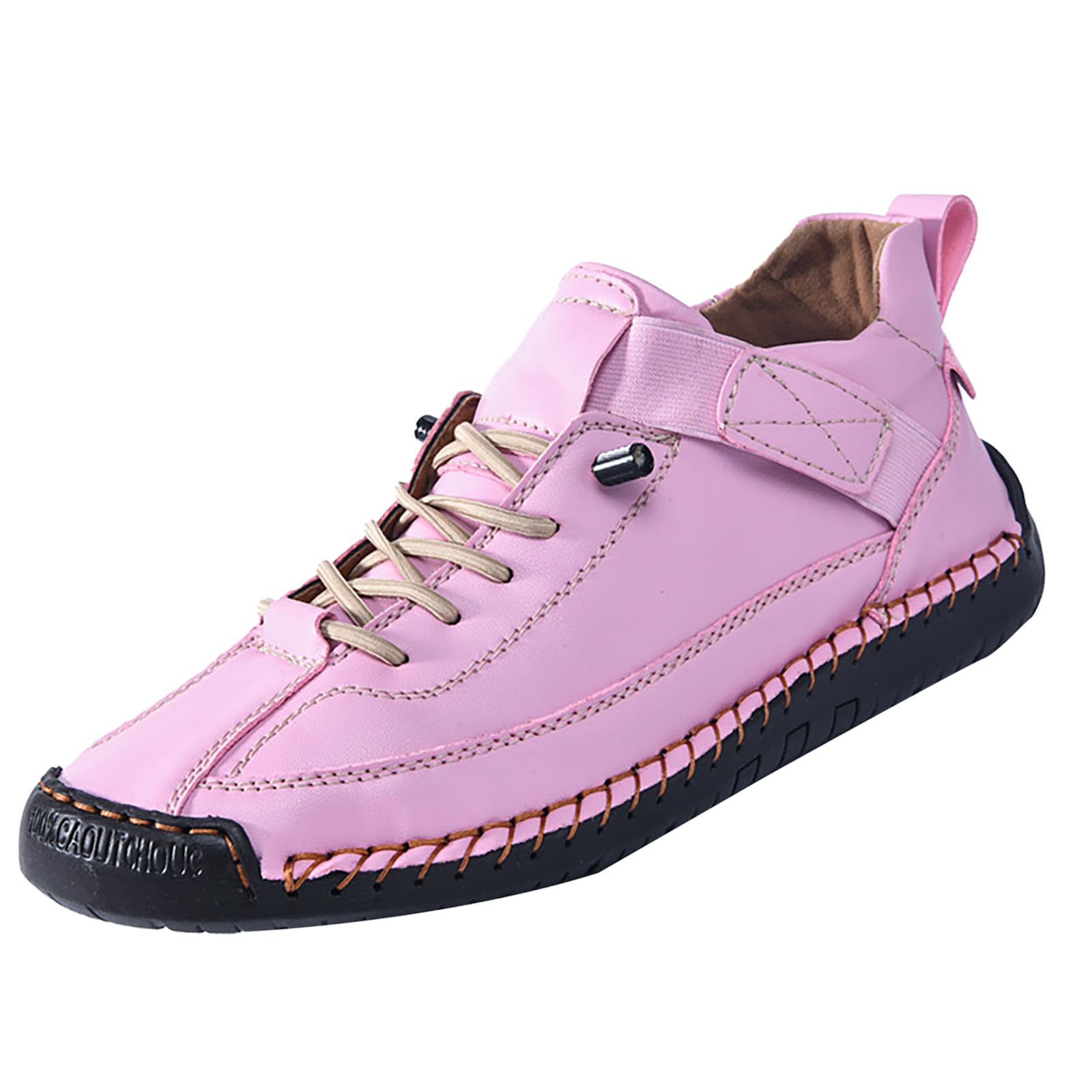 Treckingschuhe-Herren Casual Wasserdicht Wanderschuhe Weiches Schnürschuhe