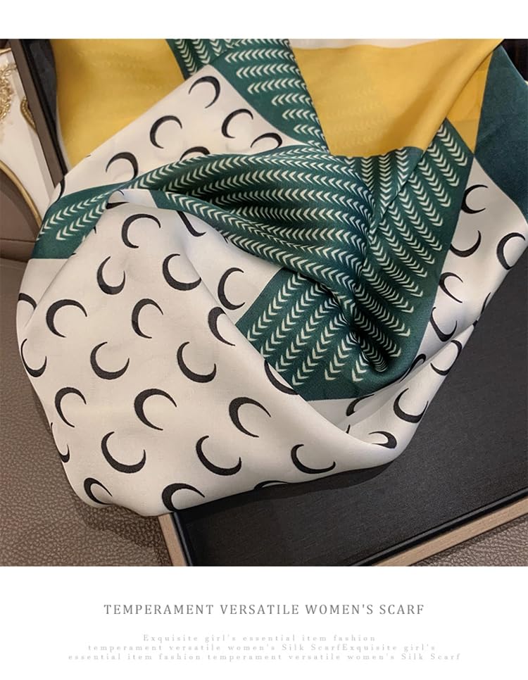 Square Headscarf Neck Silk Scarf for Women Perfect Fashion Gift3