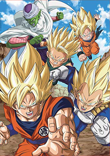 Puzzle da 500 pezzi per adulti e bambini | Dragon Ball Super. Misura: 34 x 48 cm. Include la colla del fix puzzle. Da 11 anni (18216) - Gadget - Immagine 1