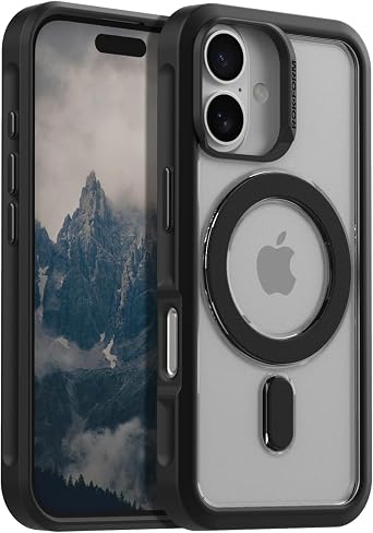 Rokform Slim Case Compatible with The iPhone 16, Drop Tested Clear