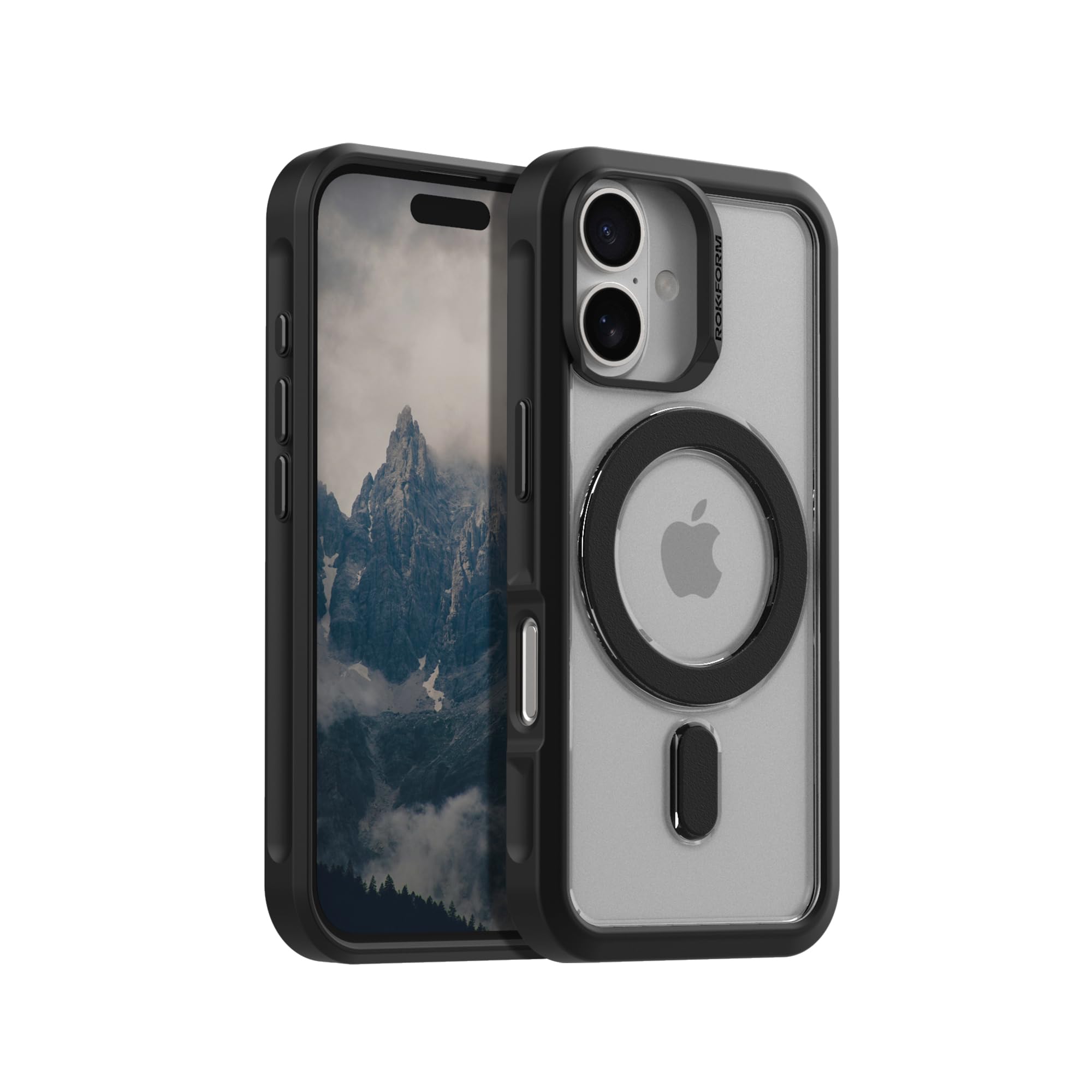 Rokform Slim Case Compatible with The iPhone 16, Drop Tested (Clear)