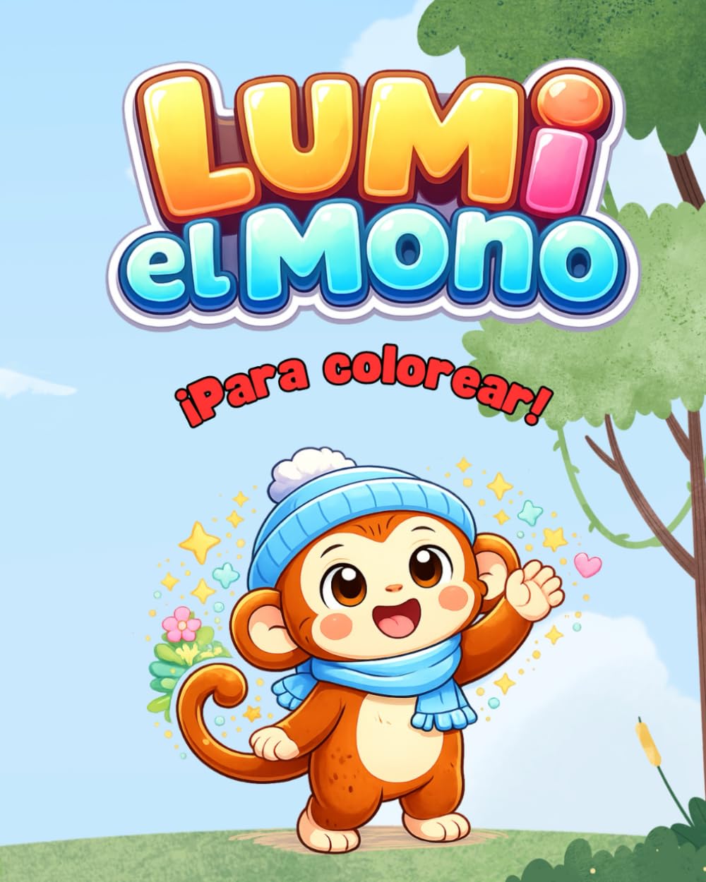 Lumi el Mono: Aprende coloreando