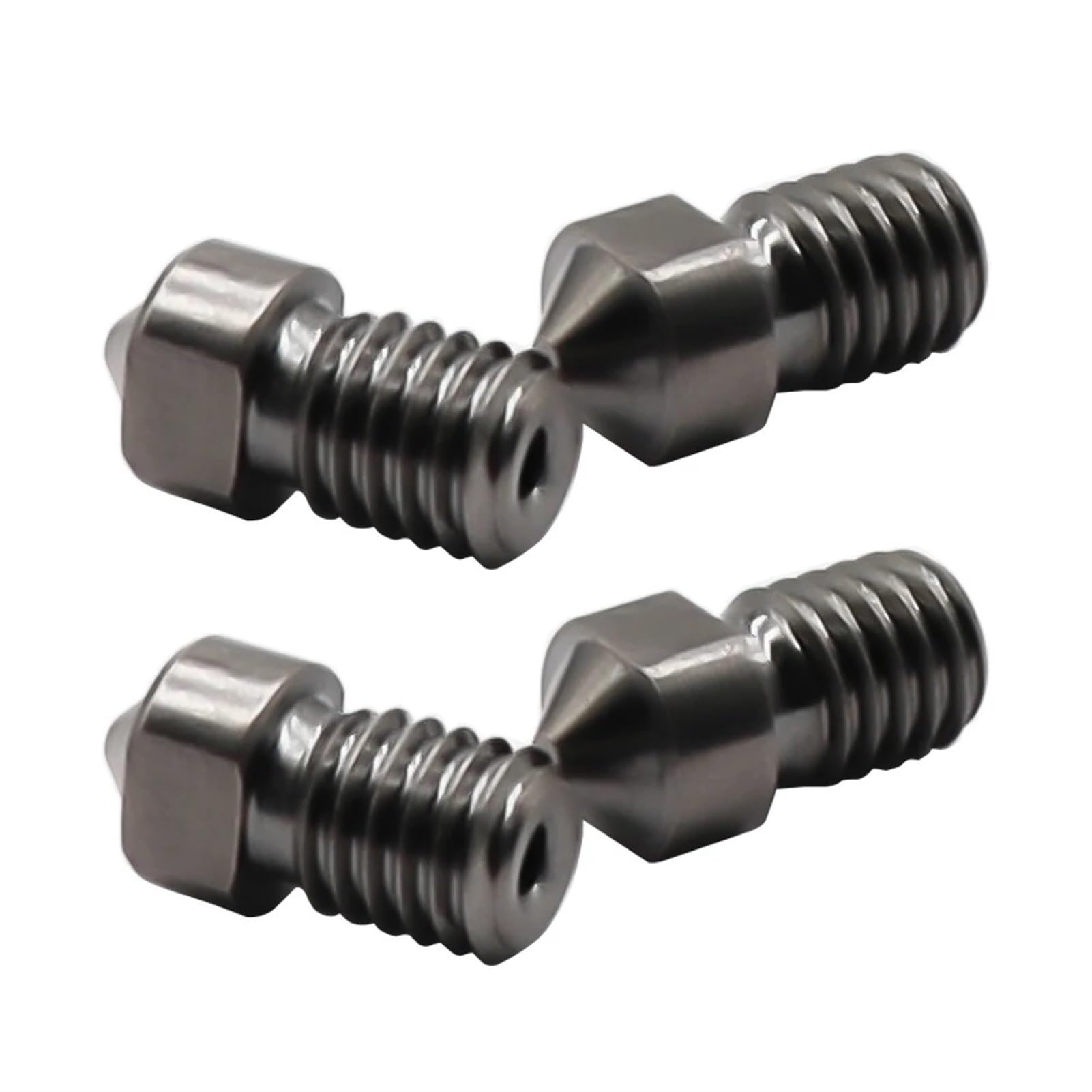 Gerrit 5/10 Stück/Los 3D-Druckerteile gehärteter Stahl Schneideisen Stahldüse 1,75 mm 0,2/0,3/0,4/0,5 mm für Drucker Ender3 V6 Hot End Prusa I3 (Farbe: 1,0 mm, Größe: 10 Stück)