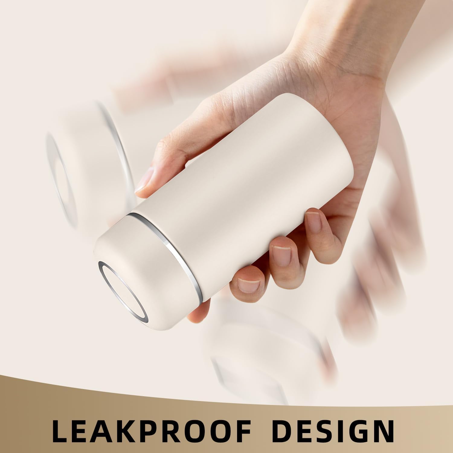 Mini 7 oz Stainless Steel Insulated Vacuum Water Bottle, Cute Small Thermoses, Flask, Leak Proof,Keeps Drink Cold and Hot - Blue - Image 7