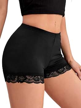 パンツ theredthread S ring biker shorts lace Signature Lace Bike Short Chai | Hanky Panky