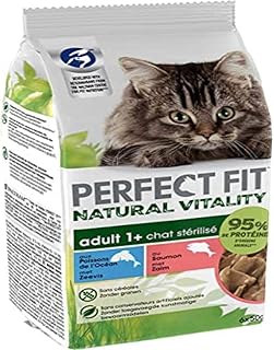 Natural Vitality Sterilised Adult Cat Fresh Bags - Whole Food Grain-Free (Pack of 12) 6 x 50g 72 Bags product image