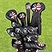 CRAFTSMAN GOLF USA US Flag Clover Leather Black Mallet Putter Cover Headcover (Mallet)