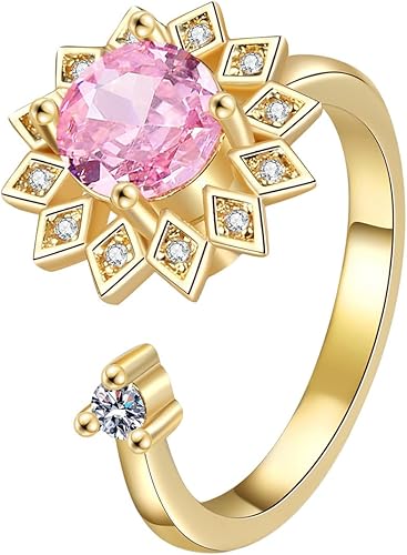 Miniatura 248 de 925 Sterling Silver Ring Minimalist Adjustable Rings Band Handmade Rings for Women Girls