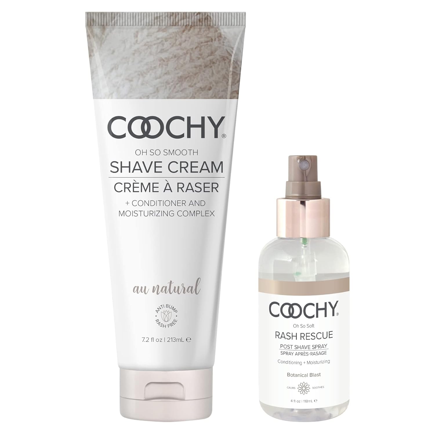 Coochy RashFree Shave Cream & After Shave Protection Mist Conditioner