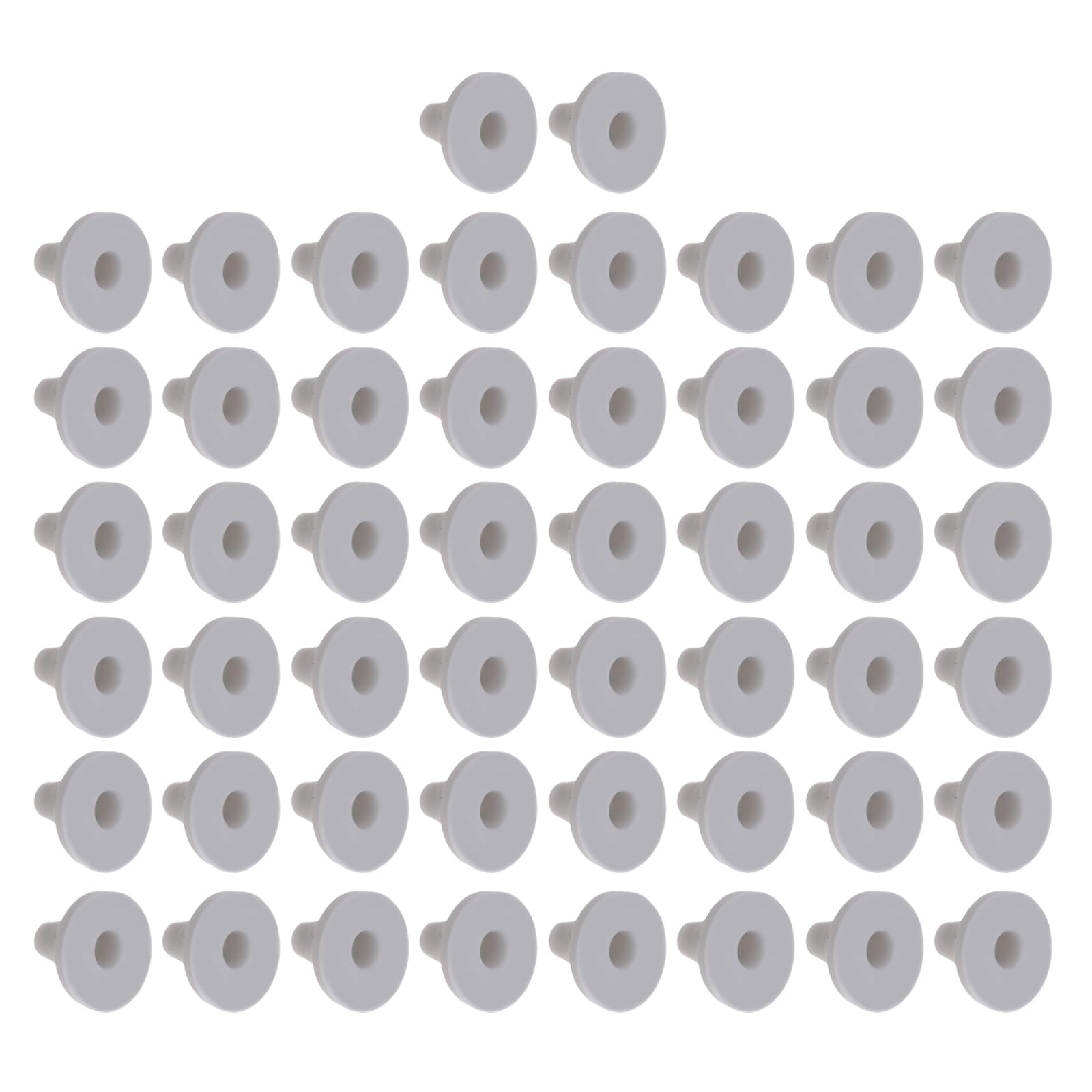 Lilinzhi 50Pcs Shower Head Replacement Nozzles Sprays Hole Round Tip Shower Head Silicone Nozzle Sprinkler