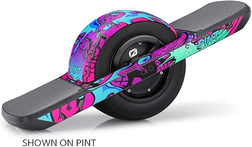 Vista 25 de Gráficos para OneWheel Pint, Zany Blue Design, solo calcomanías para guardabarros, diseños Earth SURF por Senge Graphics Inc. Azul