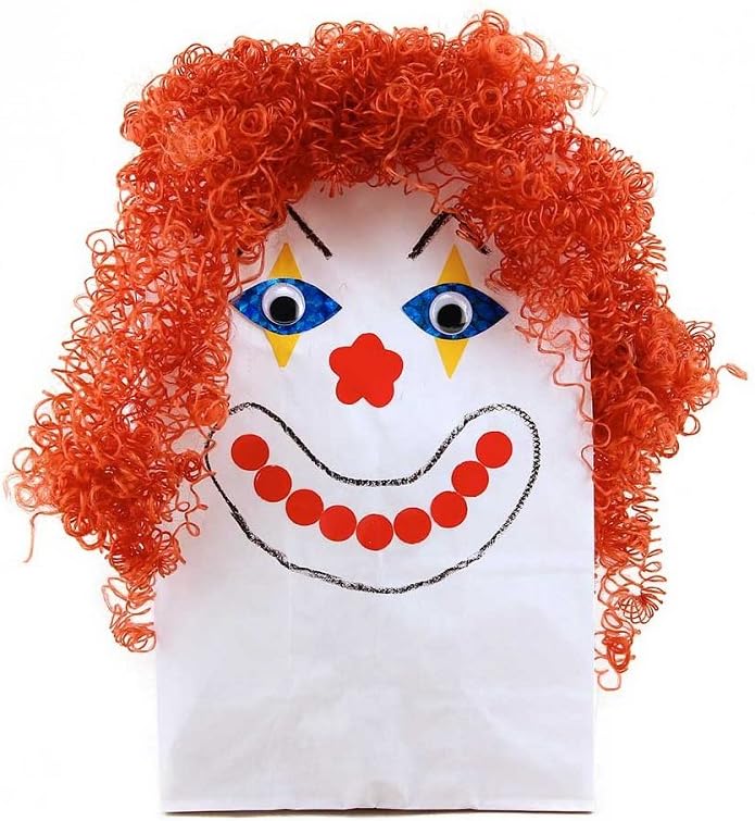 Hygloss White Paper Bags Gusseted Flat Bottom Kraft Lunch Party Favors, Puppets, Crafts & More-Large 6# Size-6 x 3.5 x 11.25 Inches-50 Pack