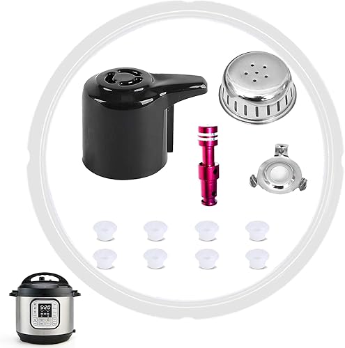 Miniatura 16 de Paquete de 3 anillos de sellado de 6 cuartos para anillos de sellado instantáneo de ollas de repuesto para sello instantáneo de olla de 5/6 cuartos