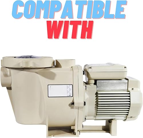 Vista 62 de Swimables Montaje completo de hardware compatible con todas las bombas de piscina Pentair Whisperflo e Intelliflo Incluye pernos de placa