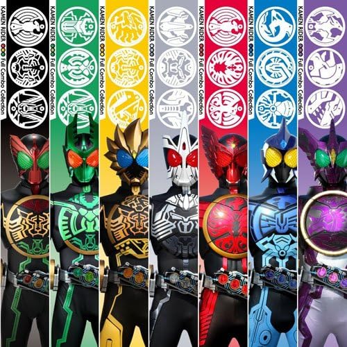 Kamen Rider Ooo Full Combo Col
